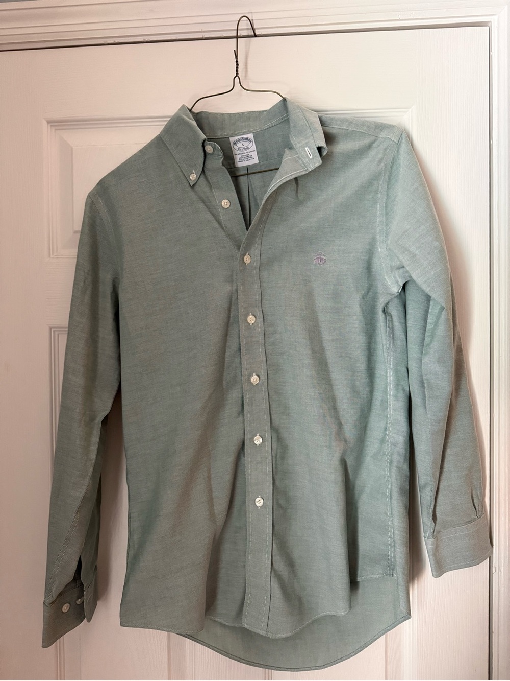 Brooks Brothers Sage Green Button-Down Shirt